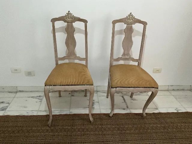 Cadeiras de quarto de madeira pau rosa - Foto 4