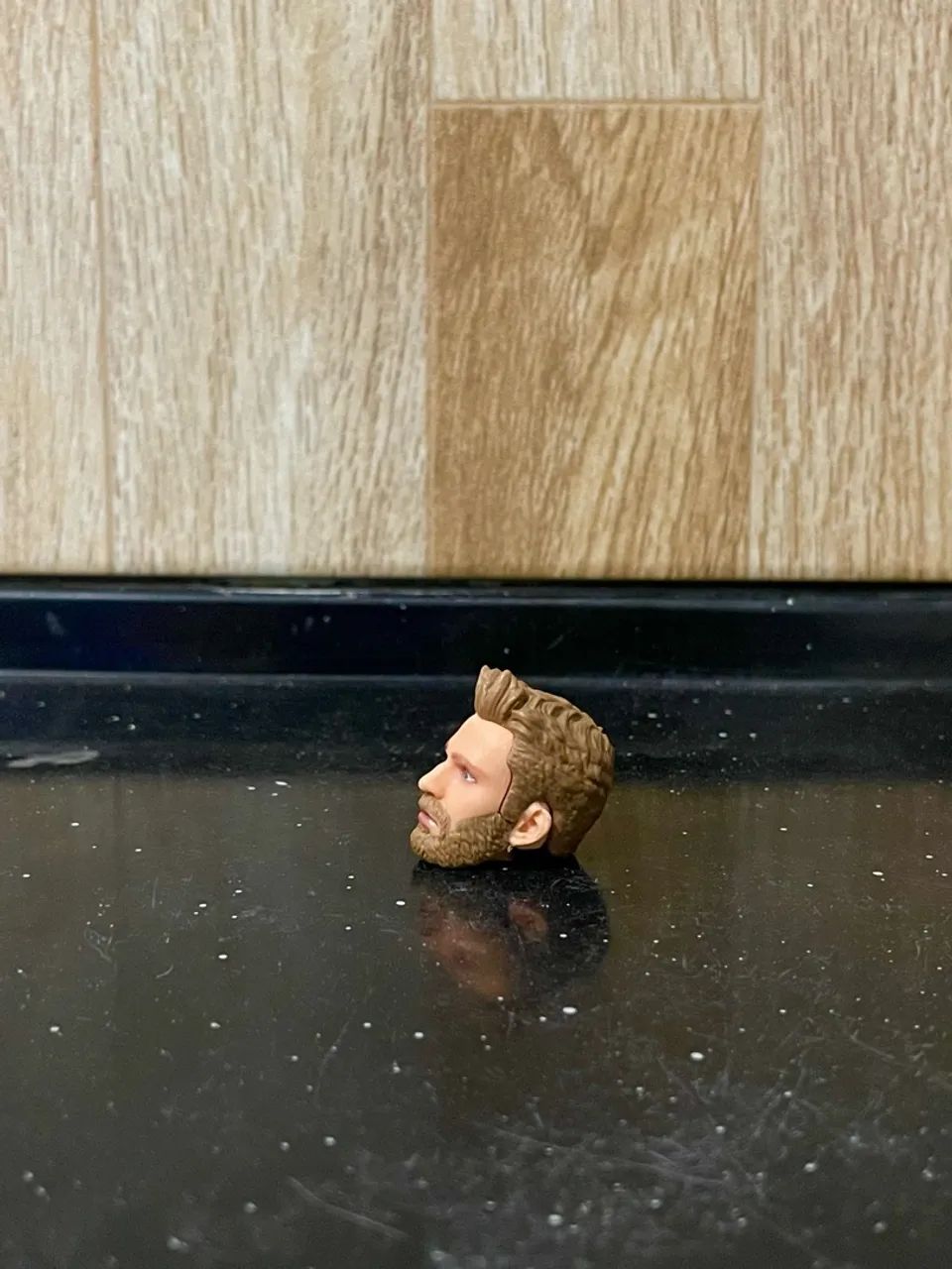 Head Chris Evans barbudo Marvel Legends - Foto 3