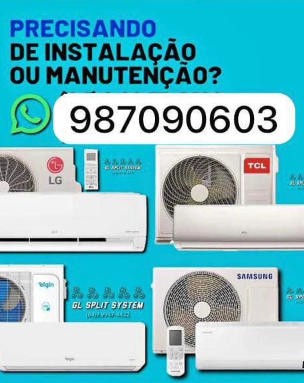 Instalação de ar condicionado 