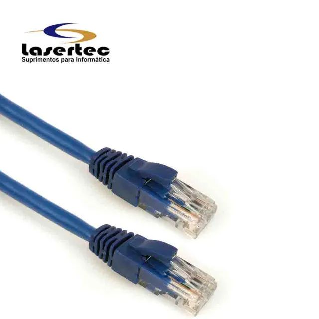Cabo de Rede CAT.6 10 Metros - PlusCable PC-ETH6U100BL - Foto 3