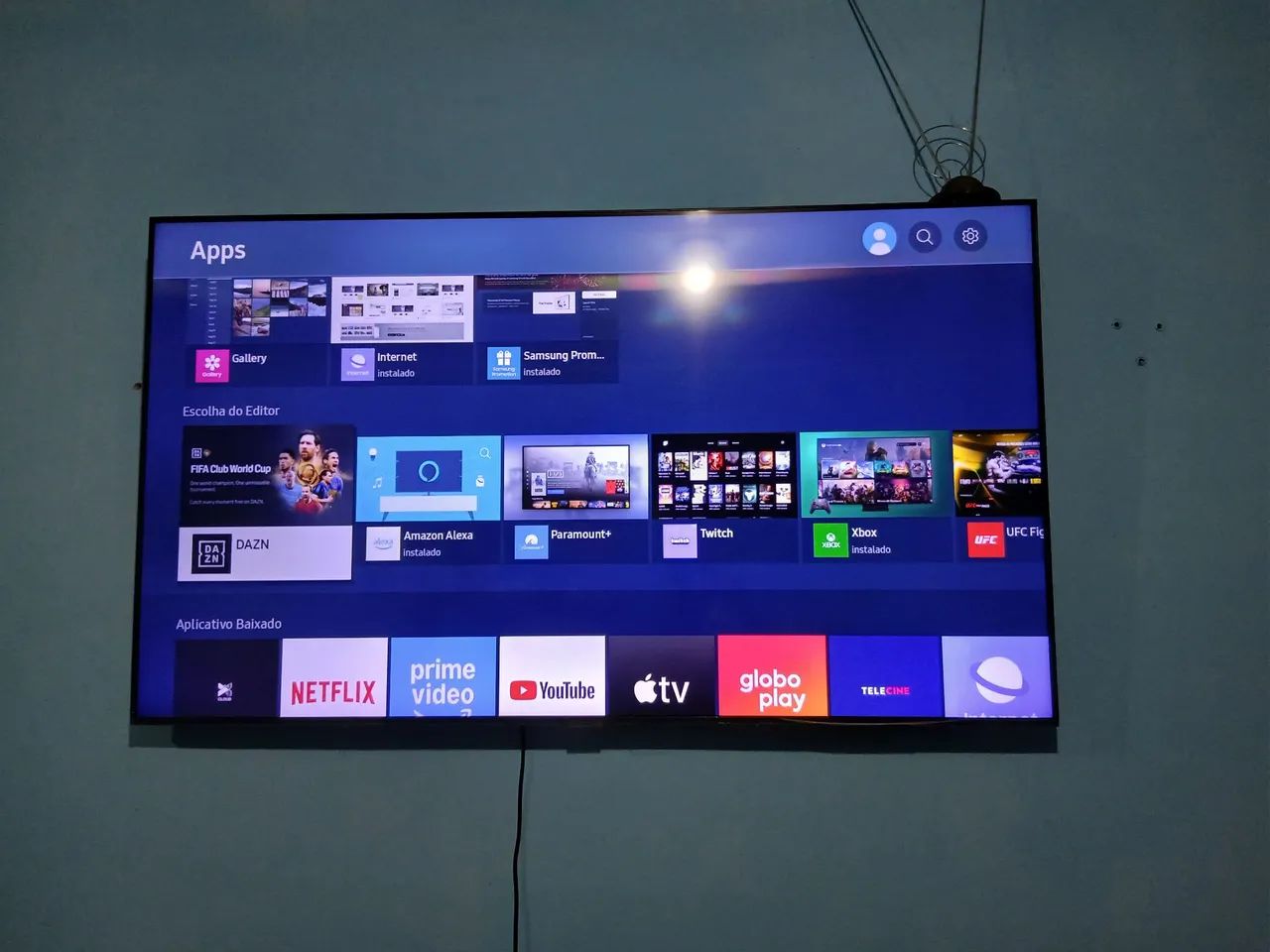 Smart tv Samsung 55 polegadas 