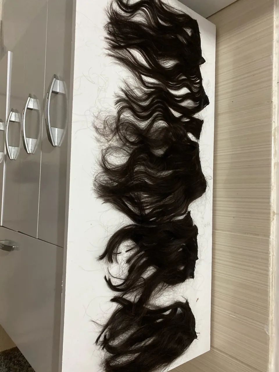 cabelo humano 40/45cm