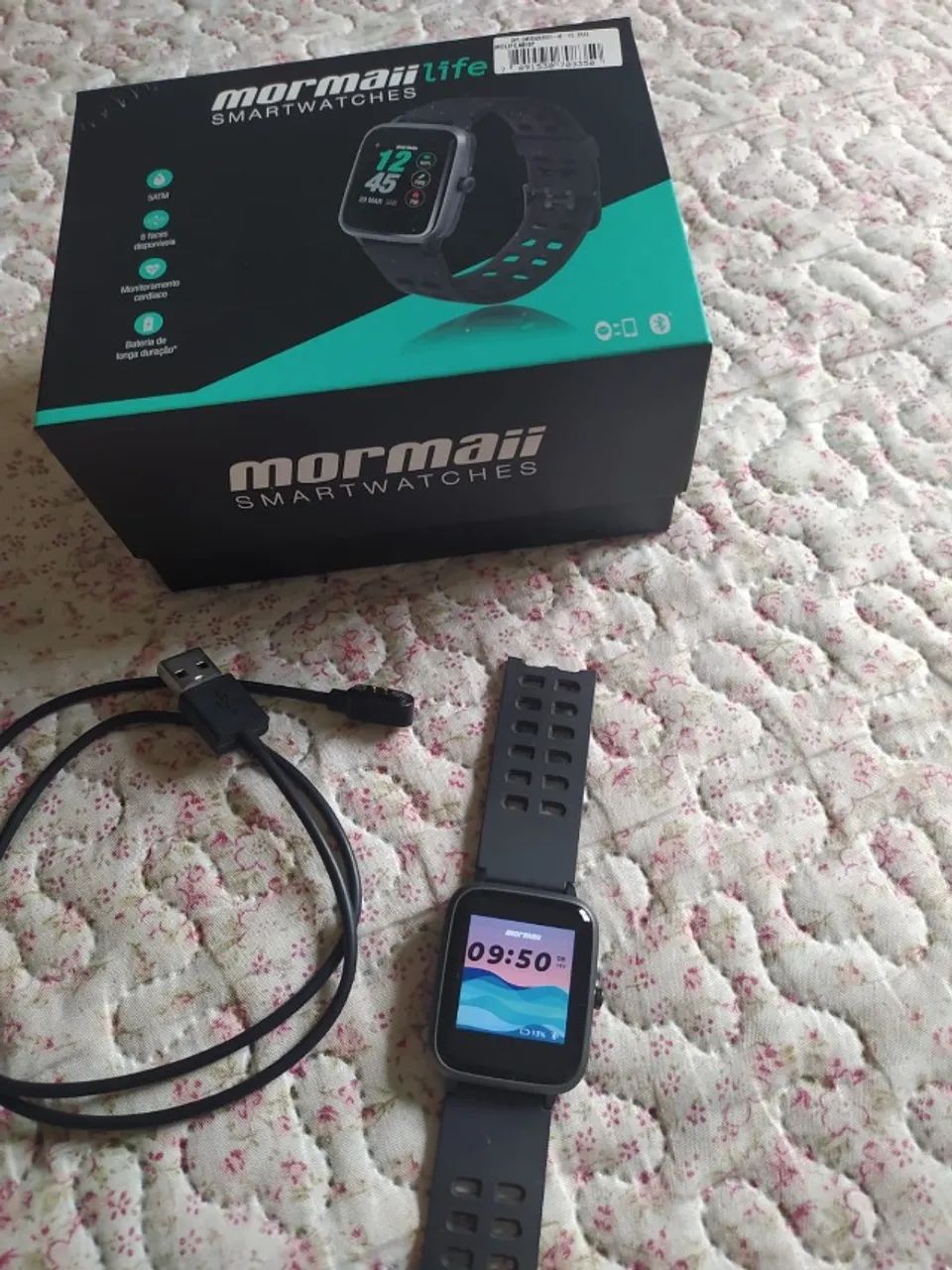 Relógio smartwatch mormaii