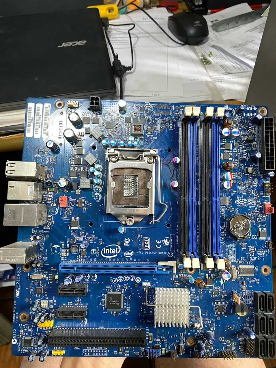 Placa mãe Intel D33025 socket 1156