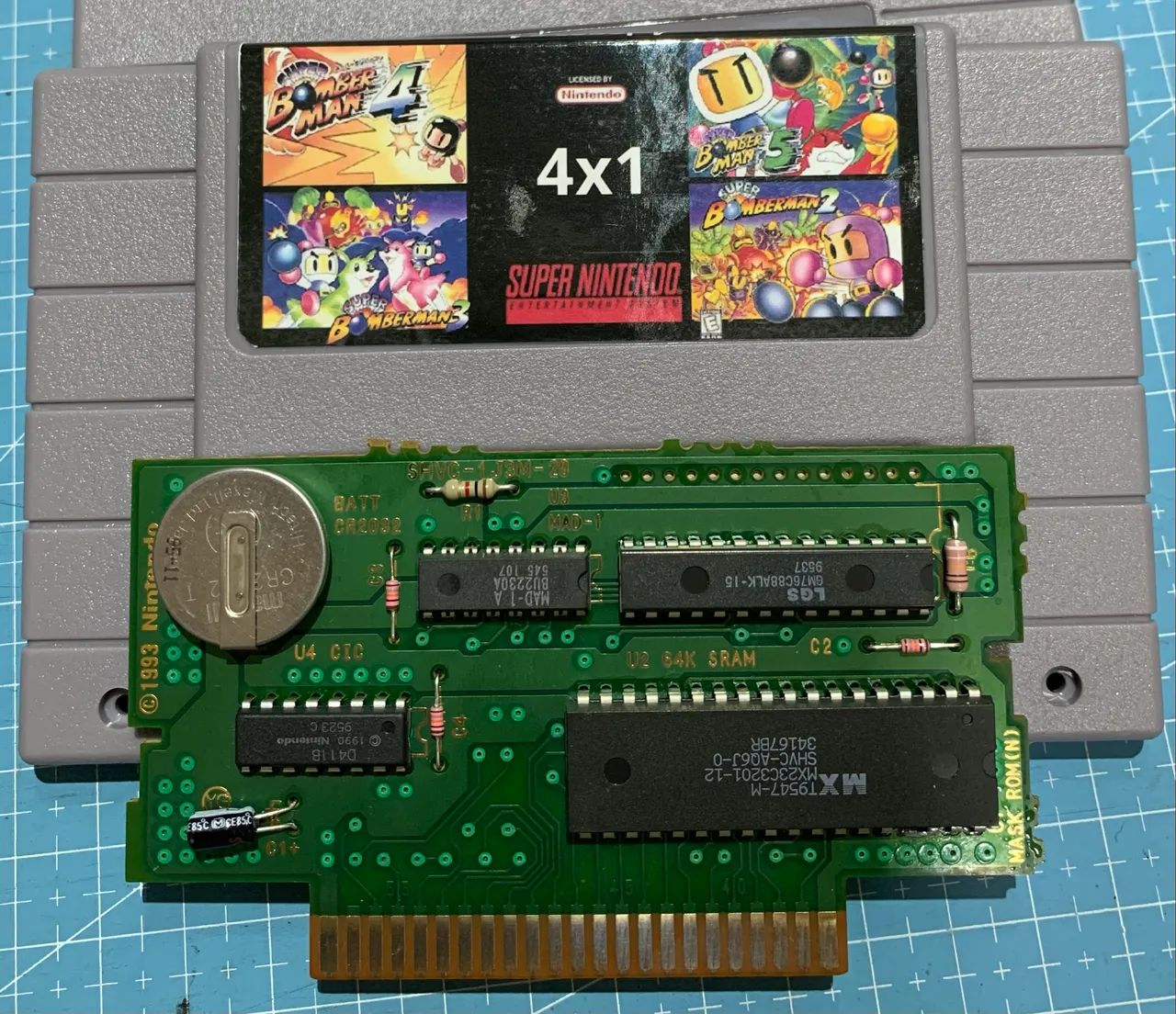 Bomberman 2,3,4 e 5 super Nintendo  - Foto 2