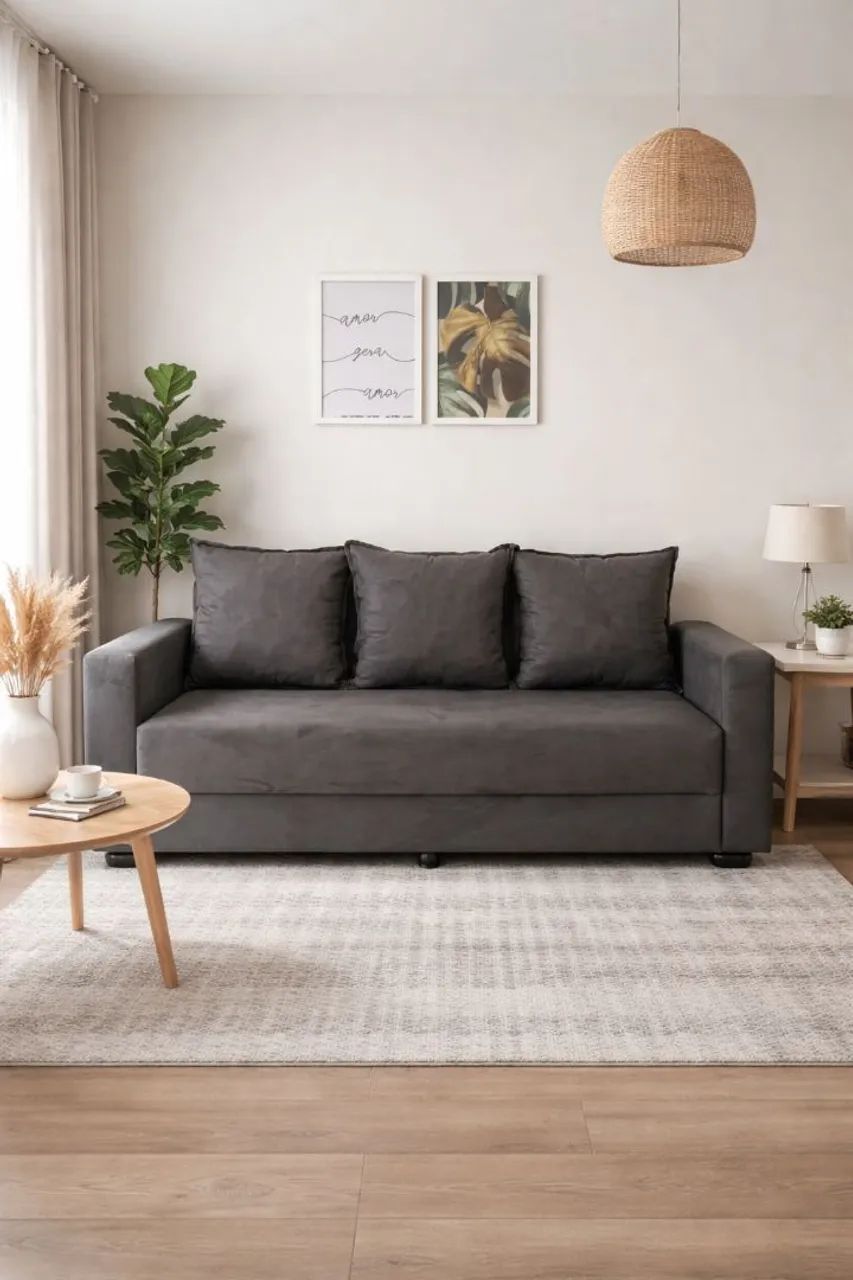 SOFAS para AIRBNB, resistente e barato! Multifuncionais  - Foto 4