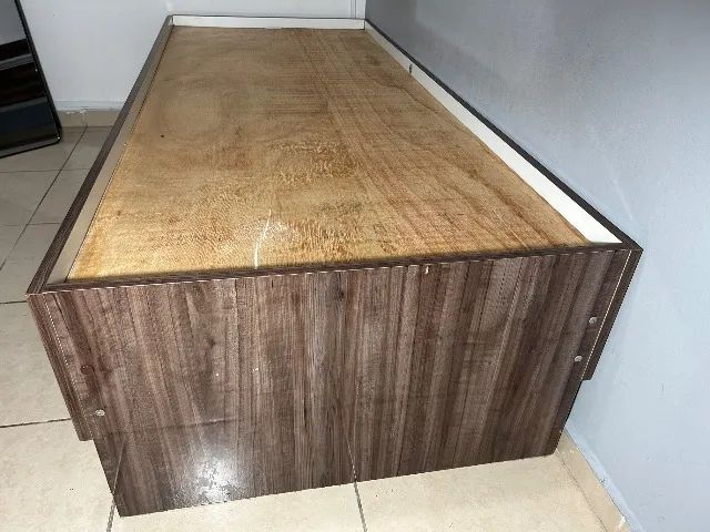 Cama de Solteiro- Medida 188/80 ótimo. - Foto 5