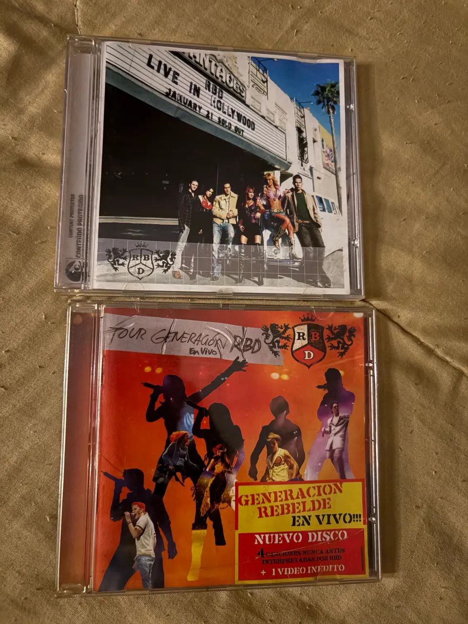 CDs RBD 