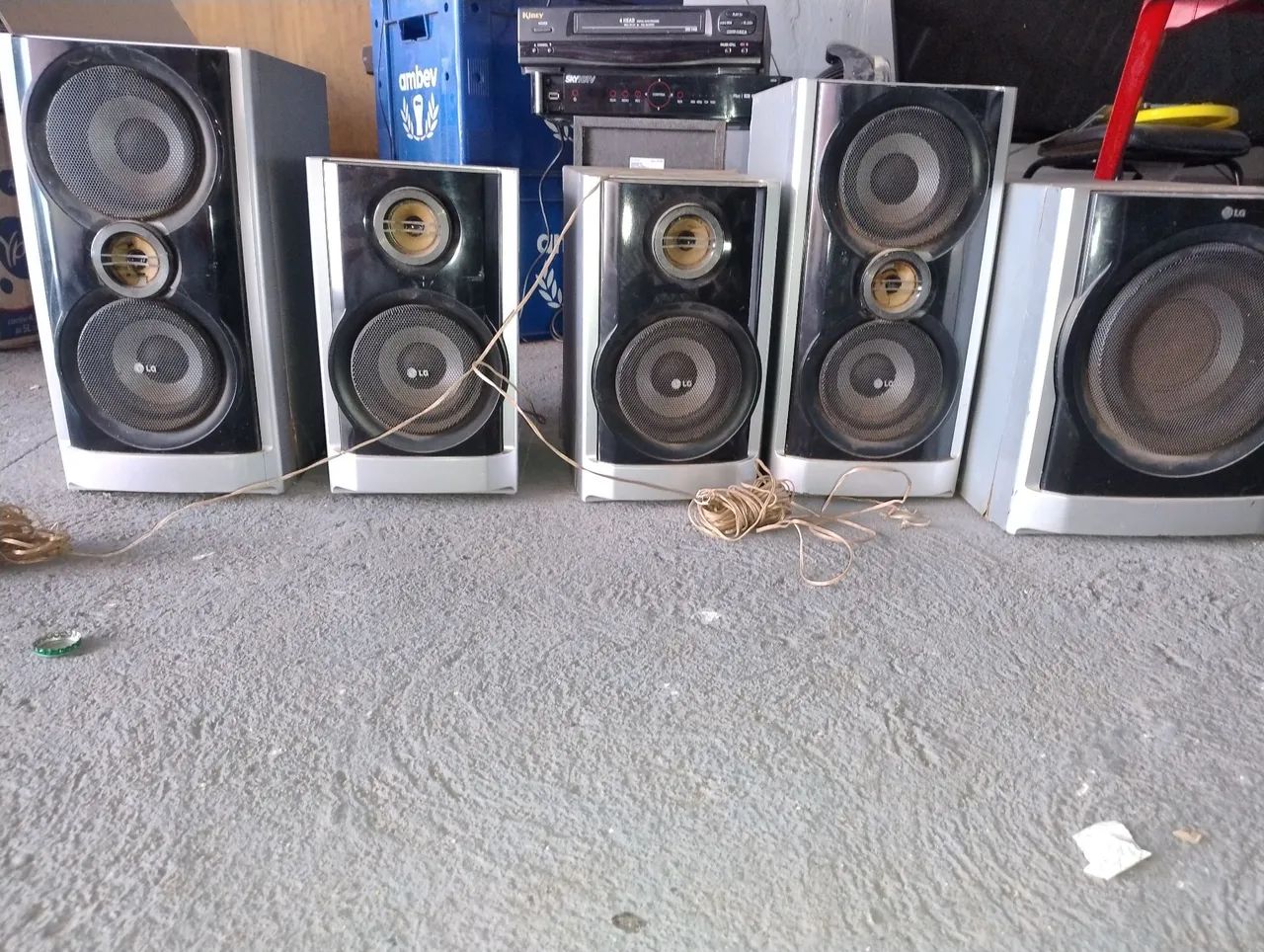 Caixas de som LG