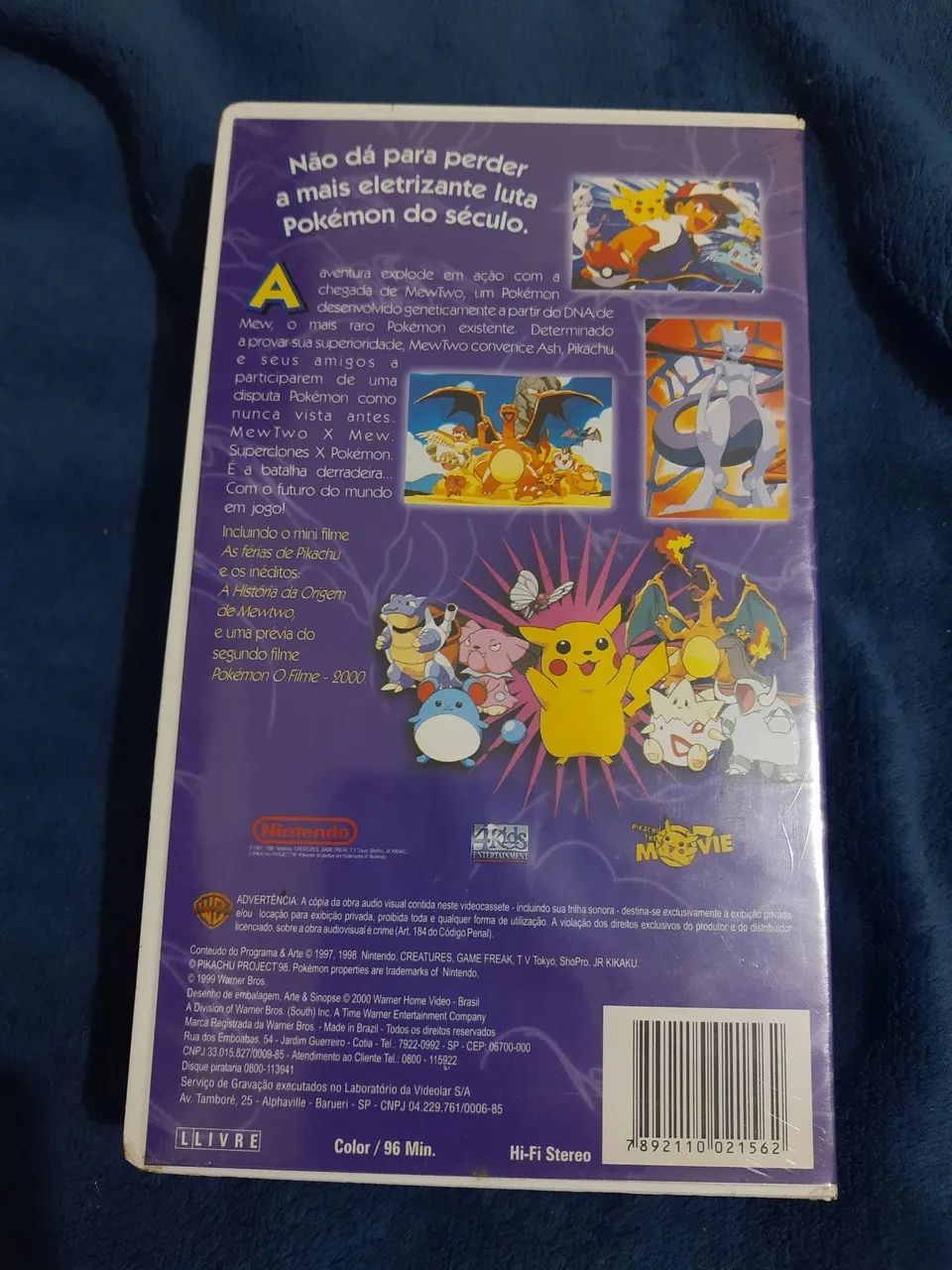 Fita pokémon vhs lacrada - Foto 2