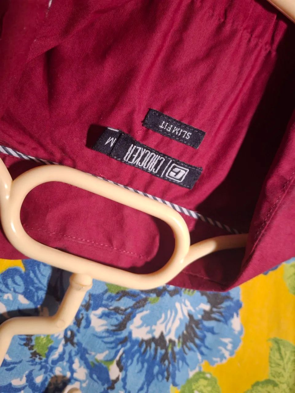 Camisa vinho - Foto 2