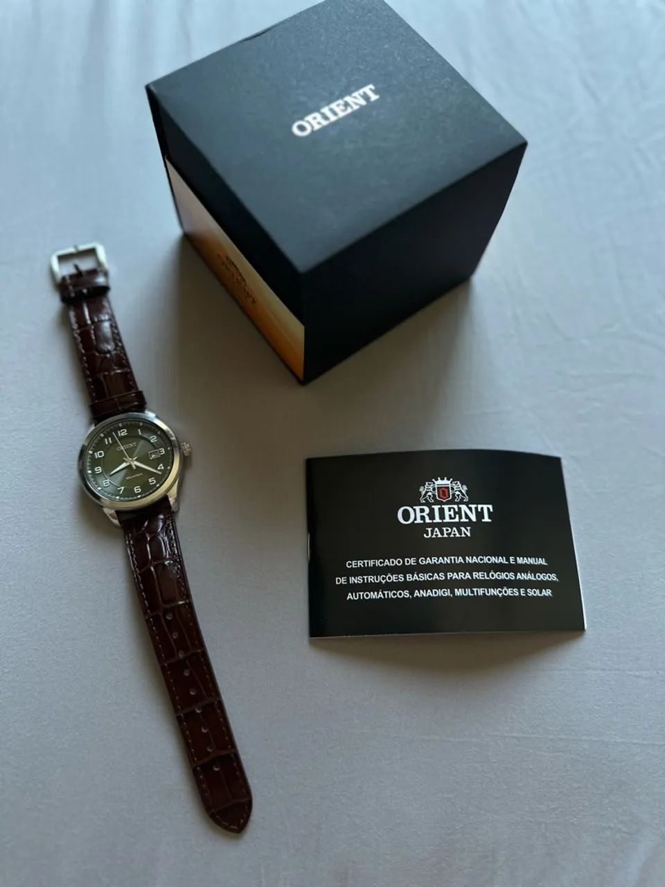 Relógio Orient Solartech - Estado de novo + Pulseira Extra - Foto 2