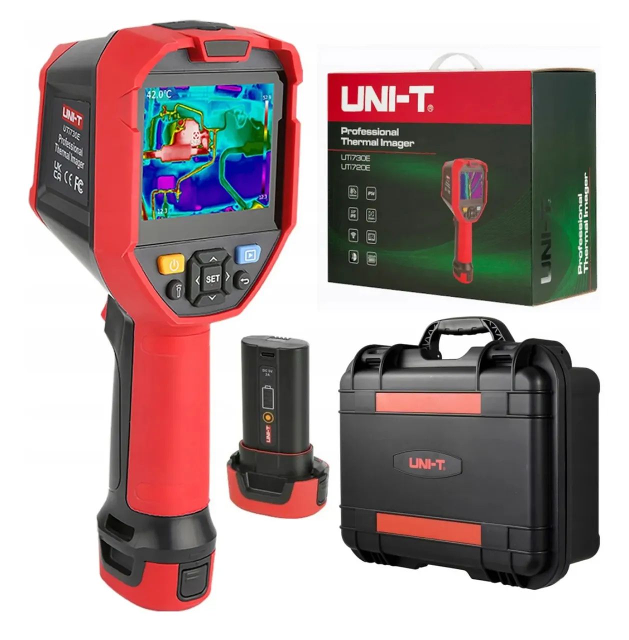 Termovisor Infravermelho Câmera Termográfica Uni-t 
