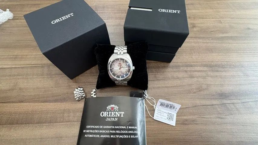 Relógio Orient 3 Estrelas Automático Heritage YN6SS019 G1SX - Foto 2