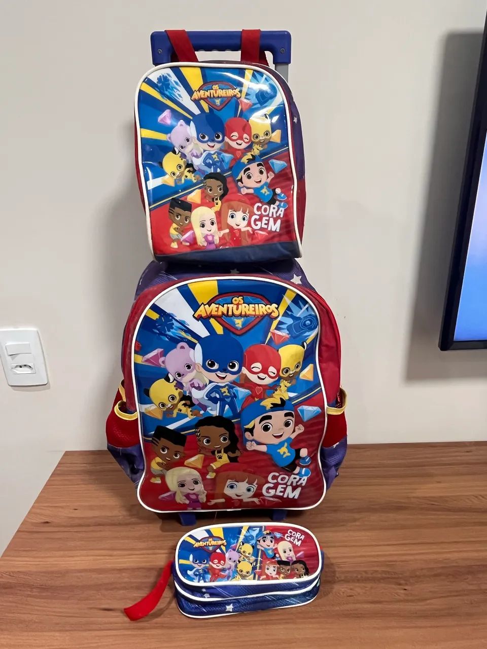 Mochila Lucas neto  aventureiros