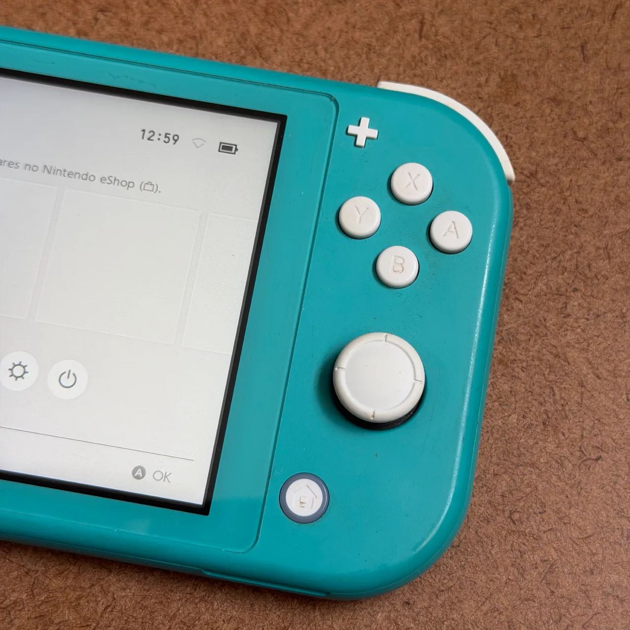 Nintendo Switch lite turquesa sem carregador - Foto 2