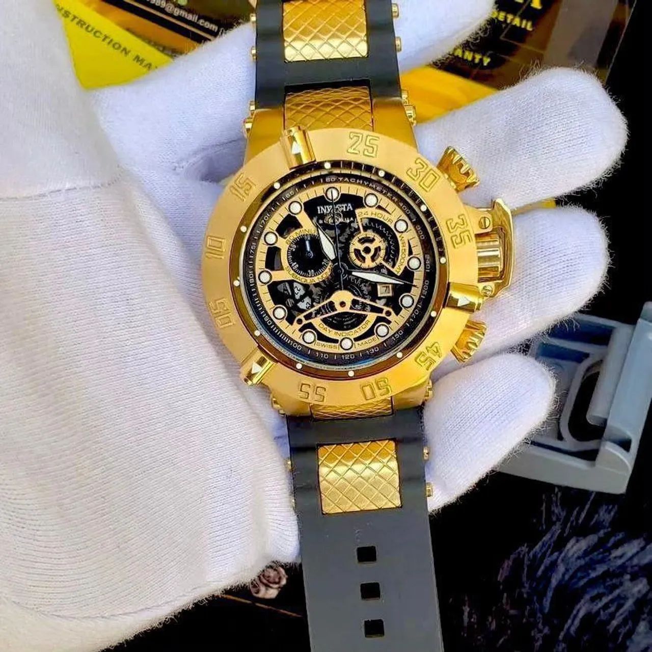 *Relógio Invicta Noma 3 **Linha Premium AAA* - Foto 2