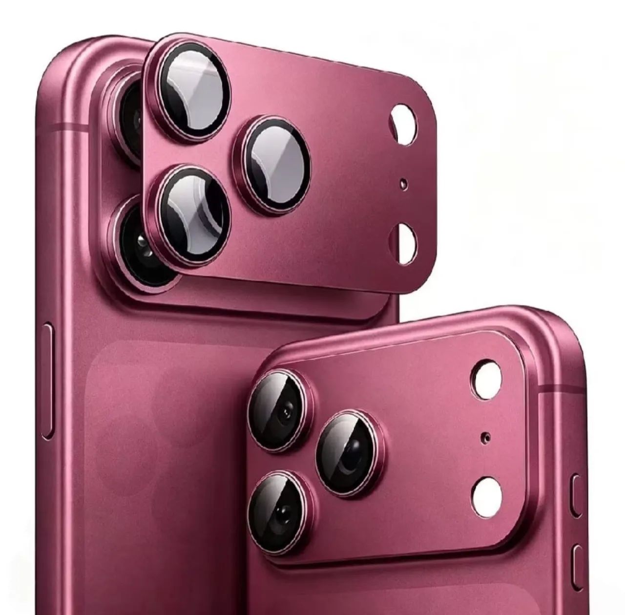 Película De Câmera para iPhone 18 Pro Max Bordô