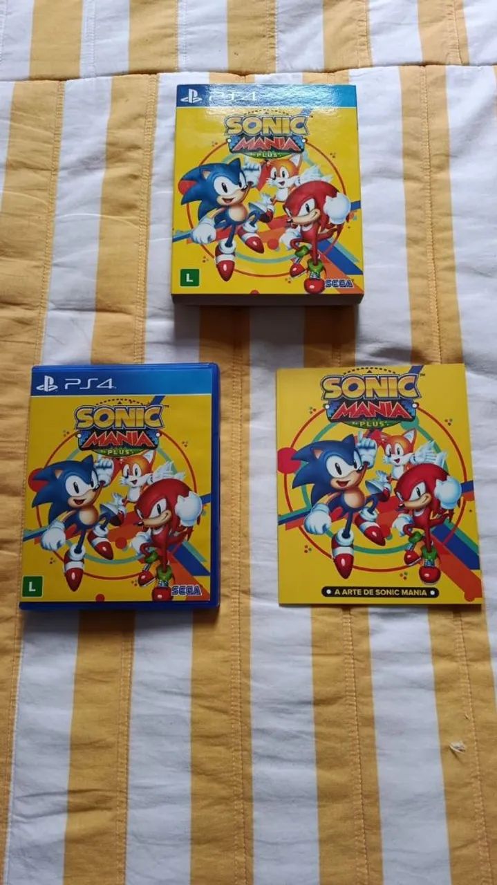 Sonic Mania e Sonic Origins Plus PS4/PS5