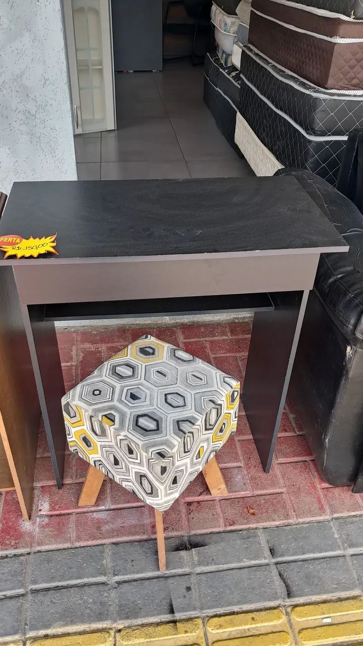 Escrivaninha Preta  - Foto 2