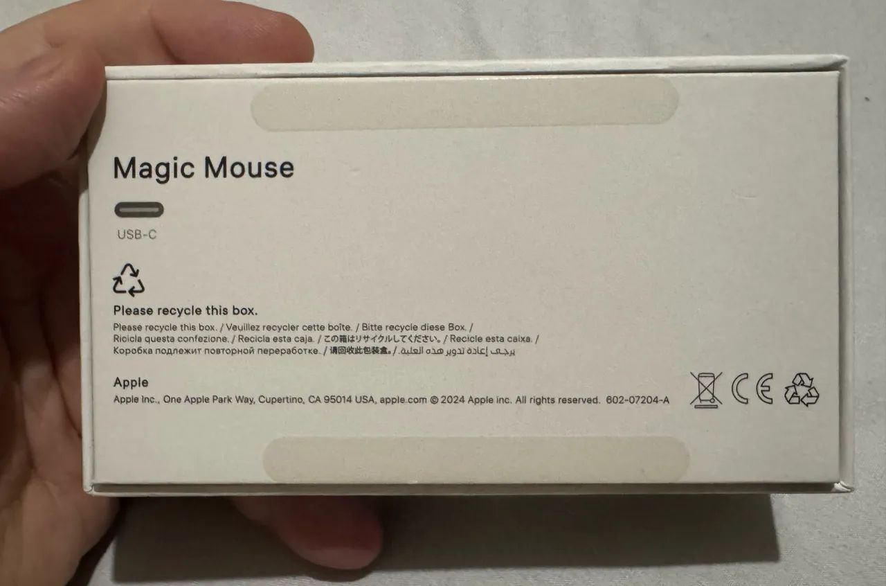 Apple Magic Mouse Usb-C A3204 - 2 Meses Uso - Foto 5