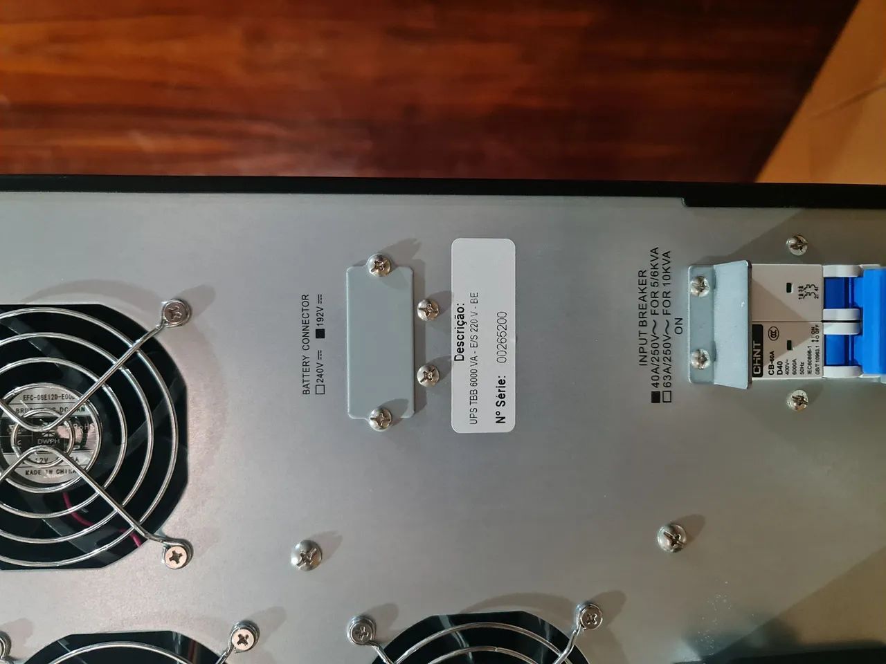 Nobreak 6kva e/s220V bat. Ext.  - Foto 5