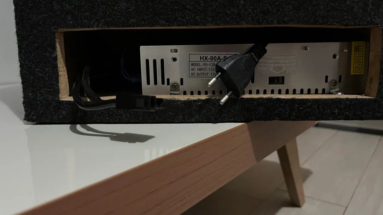 Caixa de som trio, com controle longa distância, conector para carro e casa  - Foto 5