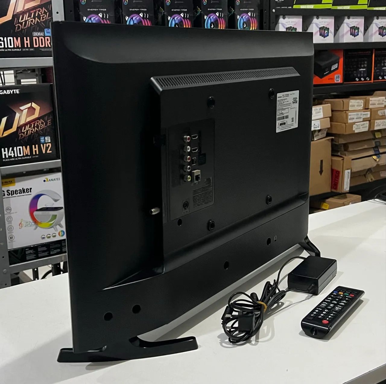 Smart TV Samsung 32 polegadas HD com wifi 5G - Foto 3