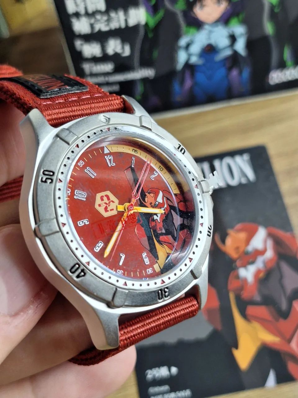 Relógio Evangelion Boxfun - EVA 02 - Foto 2