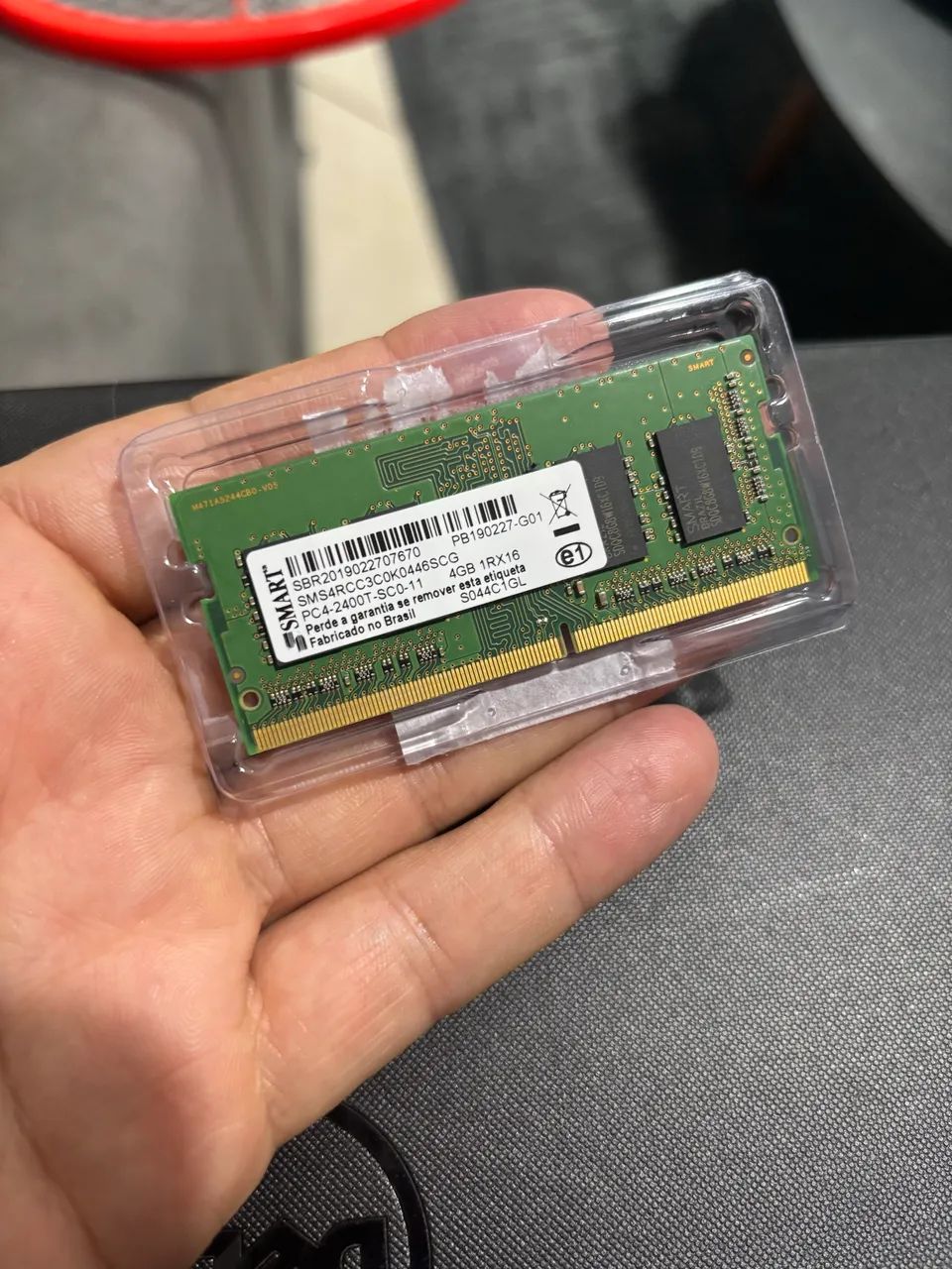 Memória RAM DDR4 - 4gb