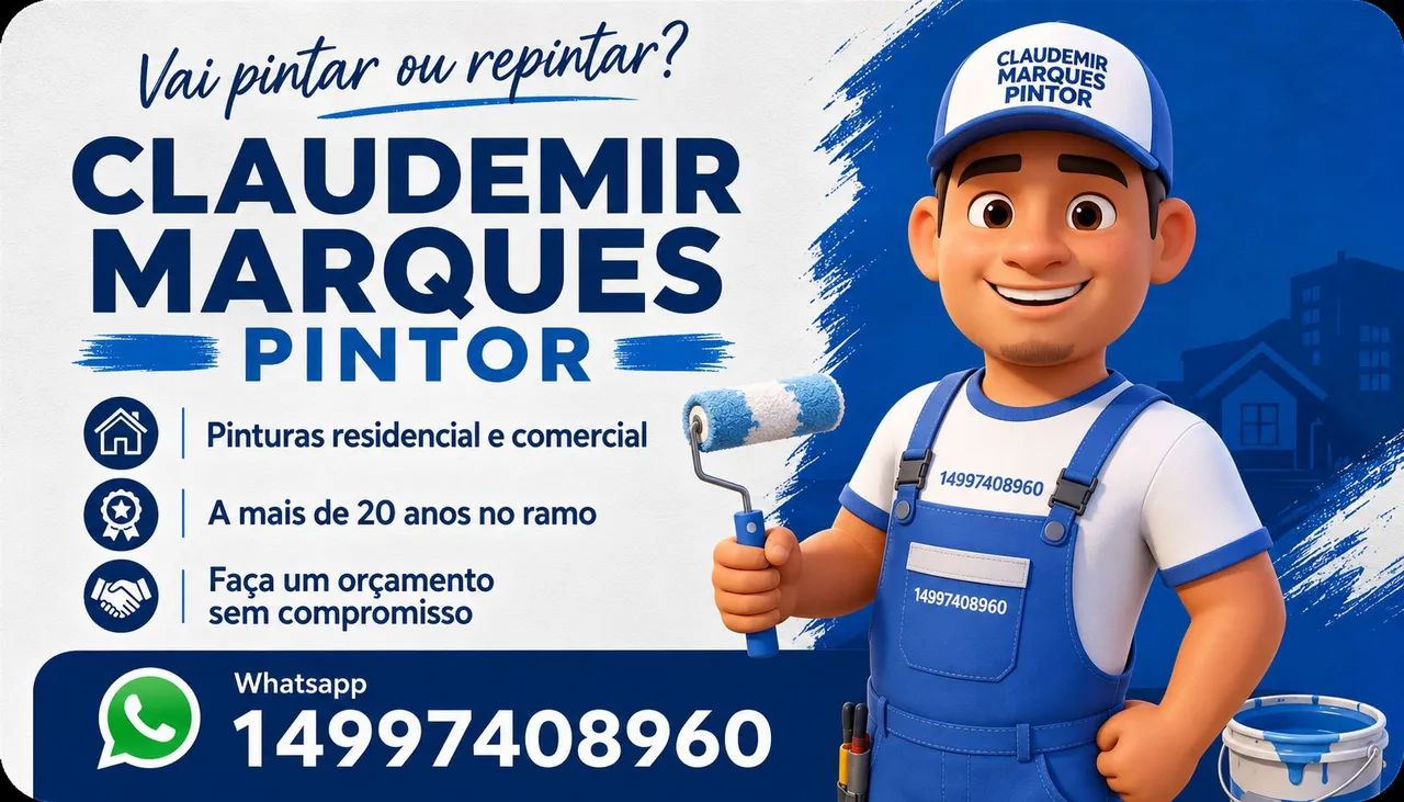 Pintor pinturas residencial e comercial 