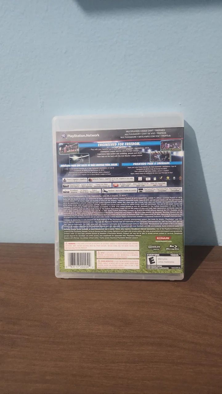 Jogo PS3 Pes 2011 - Foto 2
