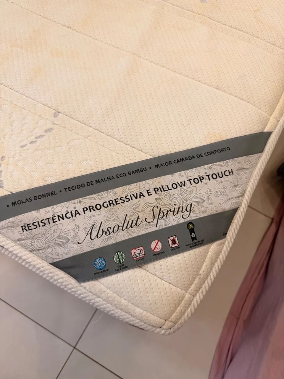 CAMA KING PILLOW TOP TOUCH - Foto 4
