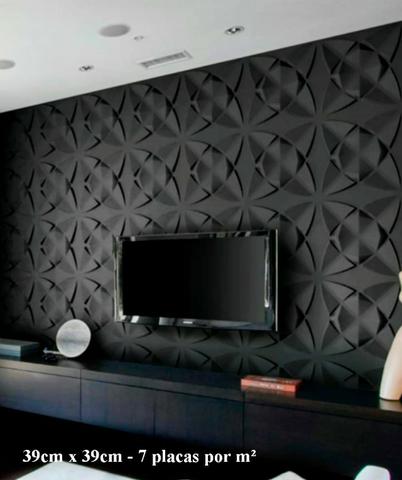 Revestimento painel de gesso 3D - Foto 2