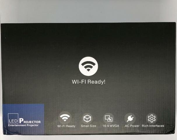 Projetor Led Profissional 1200 Lumens Hdmi Wi-Fi Uc46 130 Polegadas Bivolt Novo na Caixa - Foto 5