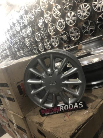 Roda Ômega Powertech 5x110 Nova - Foto 5