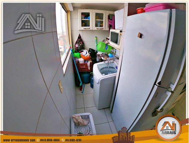Vendo apartamento com 2 quartos no bairro mondubim - Foto 6
