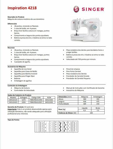 Máquina de costura - Foto 2