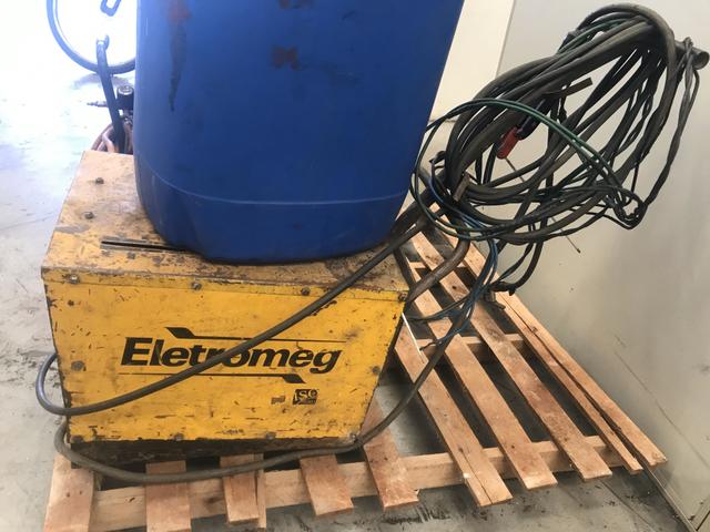 Maq de solda elétrica 300a portátil