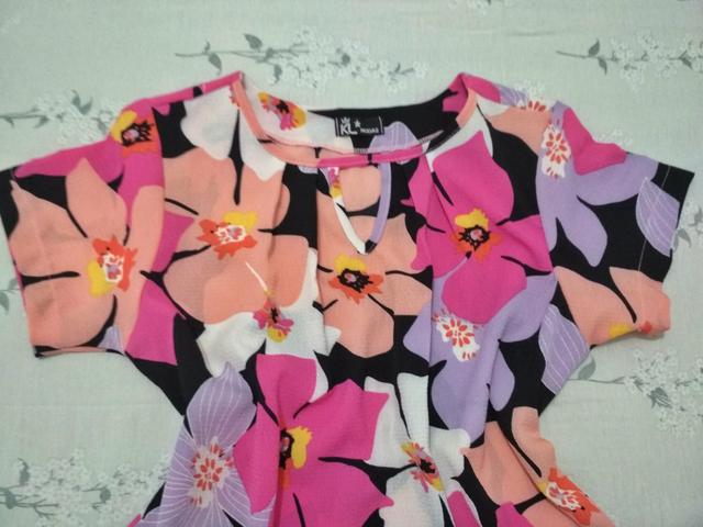 Blusa de crepe - Foto 2