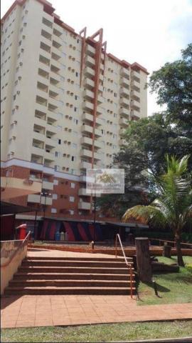Apartamento com 1 dormitório para alugar, 49 m² por R$ 1.100,00/mês - Nova Ribeirânia - Ri