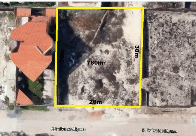 Terreno nas Dunas com 780m², são lotes conjugados, excelente para construir casa
