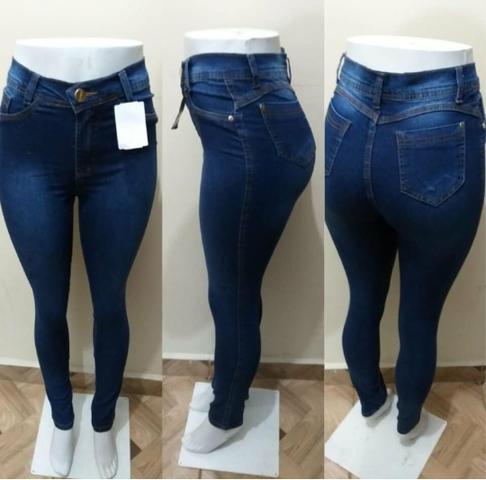Calcas jeans femininas kit com 10 unidades - Foto 4