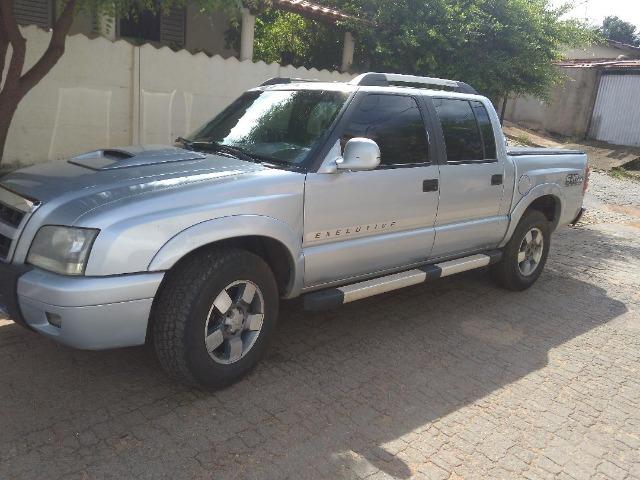 Pick-up S10 Executiva 2.8 4x4 turbo completa 2011 cabine dupla prata - Foto 6