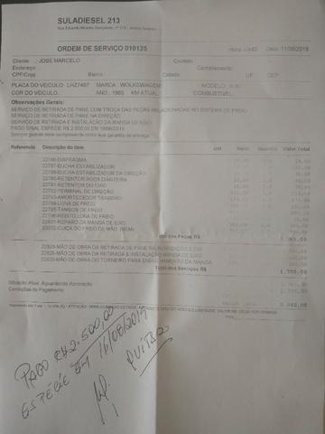 Somente venda - Caminhão VW 6.90 - 3/4 - baú ano 85 - R$ 30.000,00 - Foto 15
