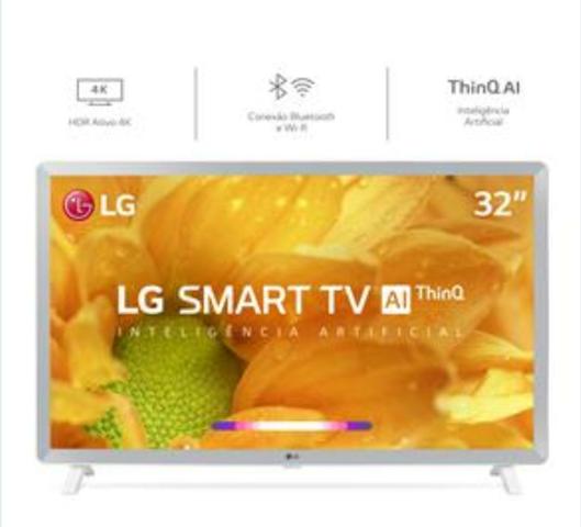 Smart TV LG na caixa