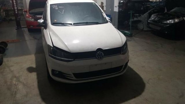 VW Fox 1.6 2016 Cambio Capo Airbag Farol Mecanica Motor Suspensão Porta Sucata