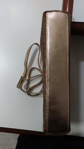 Bolsa de Mão Via Uno Caramelo - Foto 3