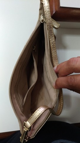 Bolsa de Mão Via Uno Caramelo - Foto 2