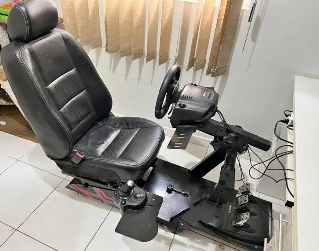 Volant G27 + Cockpit + Câmbio manual + Suporte de TV – Race Cars Club